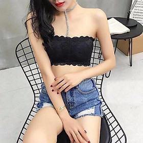 Bralette Ren Quây Dây Chéo không dây cao cấp kèm đệm mút đẹp QUINN BRA AB188 - Áo Ngực Sexy cotton mặc trễ vai, hai dây