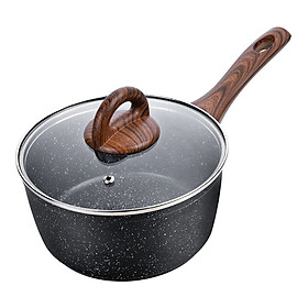 Mua Chảo Nhôm Sâu Lòng Chống Dính Baum Marble 1 Tay Cầm  Nắp Thủy Tinh Lock&Lock LBU1181 18cm