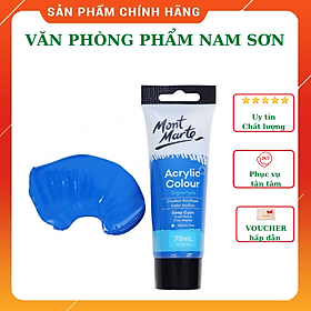 Màu ACRYLIC COLOUR SIGNATURE MONT MARTE cao cấp dạng tuýp 75ML vẽ trên nhiều chất liệu như Tường, Kính, Vải