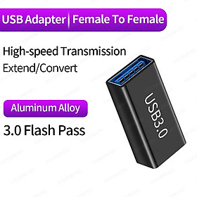 Đầu nối USB 3.0 USB với bộ chuyển đổi USB 5Gbps Gen1 nam sang nam Bộ chuyển đổi USB USB