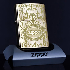 Bật Lửa Zippo 204b American Classic Laser