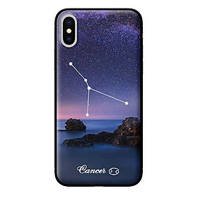 Ốp in cho iPhone XS Cung Hoàng Đạo - Cancer - Hàng chính hãng