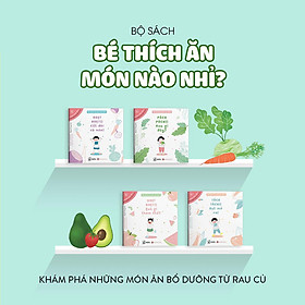 [Download Sách] Combo 4 cuốn truyện tranh Ehon Nhật Bản - Bé thích ăn món nào nhỉ? (Roẹt roẹt cắt đôi củ nào, Pách Pách rau gì đây, Tách tách hạt mở ra, Xoẹt xoẹt quả gì thơm thế) - Dành cho trẻ từ 0 - 3 tuổi