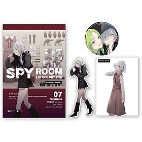 SPY ROOM - Lớp Học Điệp Viên - Tập 7: Hyoujin Monika - Bản Đặc Biệt - Tặng Kèm Bookmark + Thẻ Nhân Vật + Huy Hiệu