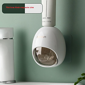 Nhả Kem Đánh Răng Tự Động GonQin Tặng Kèm Miếng Dán Siêu Chắc - Thiết Kế Hiện Đại, Màu Sắc Sang Trọng