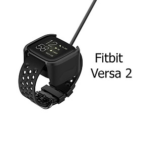 Dây Cáp Sạc Thay Thế Dành Cho Đồng Hồ Thông Minh Fitbit Versa 2 Dài 1 Mét