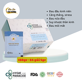 Trà Thảo Dược Hoa Cúc Trắng Hygie Thanh Nhiệt Giải Độc, Hỗ Trợ Chứng Mất Ngủ, Đau Dạ Dày, Đau Bụng Kinh, Giảm Căng Thẳng, Chống Suy Nhược