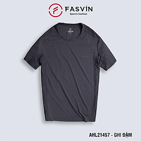 Áo thun thể thao nam Fasvin AHL21457.HN chất Nylon cao cấp vải mềm mịn thoáng mát thoải mái