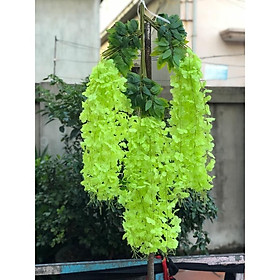 Mua Cành Tử Đằng Giả Nhiều Hoa Dài 110 Cm  3 nhánh - Dây Leo Hoa Giả