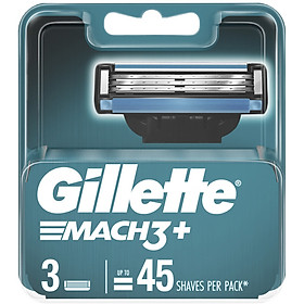 Lưỡi Gillette Mach 3+, vỉ 3