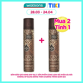 Dầu Gội Khô Girlz Only For Brunettes Dành Cho Tóc Đậm Màu 200ml