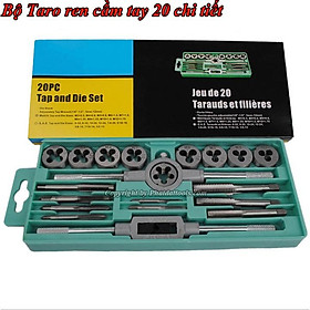 Bộ Taro ren 20 chi tiết cao cấp-Bộ Taro tạo ren 20 chi tiết M3-M12