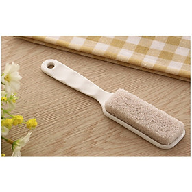 Dụng cụ bàn chải cầm tay chà gót chân,móng tay,móng chân , tiện lợi dễ dàng vệ sinh sau khi sử dụng-Hàng nội địa nhật - Made in Japan- Giao màu ngẫu nhiên