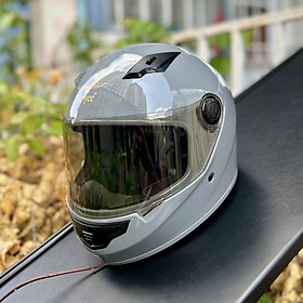 Hình ảnh Mũ bảo hiểm xe máy fullface Royce Xh03 có 1 kính đi xe máy