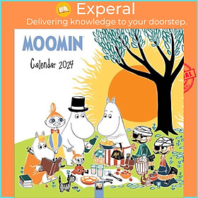 Sách - Moomin Wall Calendar 2024 (Art Calendar) by  (UK edition, paperback)