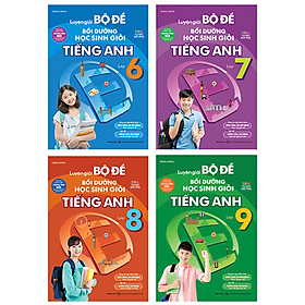 Combo 4 Cuốn Luyện Giải Bộ Đề Bồi Dưỡng Học Sinh Giỏi Tiếng Anh THCS