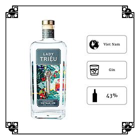 Hình ảnh Lady Triệu – Contemporary Vietnam Gin