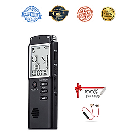 Mua ROGTZ  - Máy Ghi Âm Chuyên Nghiệp T60 Dung lượng 8GB Ghi Âm Chất Lượng Cao Dễ Sử Dụng Ghi âm lặp lại Tự động lưu file Loa ngoài Thời gian ghi âm 720 phút Kết nối dễ dàng USB 2.0 Sinh viên Nhà báo Nhân viên văn phòng Họp hành Phỏng vấn - Hàng Chính Hãng