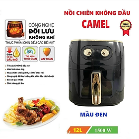 Mua Nồi Chiên Không Dầu Camel 12 Lít BH 12 Tháng - Giao màu ngẫu nhiên