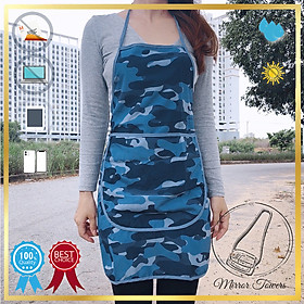 Mua 2 tạp dề nấu bếp  thiết kế đơn giản  có túi đựng điện thoại phía trước  kích thước freesize  chất liệu vải dù mỏng  không thấm nước (Nhiều mẫu mã hoa văn)