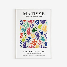 Tranh treo tường | Tranh Matisse - Papiers Decoupes Poster - Colorful