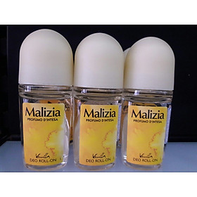 Lăn nách khử mùi nữ ngăn tiết mồi hôi Malizia 50 ml nhập khẩu Italia