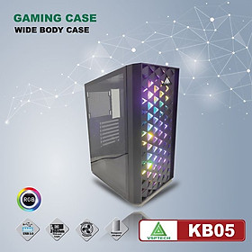 Mua Thùng máy tính Case VSP CA KB05 1 mặt kính cường lực - Hàng nhập khẩu