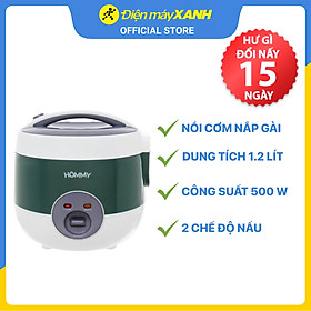 Mua Nồi cơm nắp gài Hommy JRC-120S 1.2 lít - Hàng chính hãng