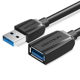 Cáp nối dài USB 3.0 Vention VAS-A45-B màu đen - Hàng chính hãng