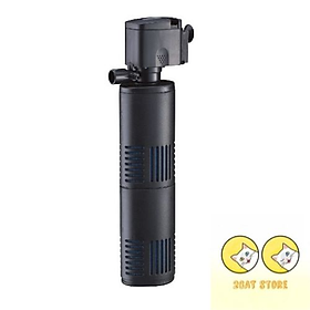 Máy lọc bể cá RS-702, máy lọc chìm gắn thành bể 1 bầu lọc