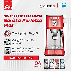 Máy pha cà phê Solis Barista Perfetta Plus - Thương hiệu uy tín đến từ Thuỵ Sĩ - Hàng nhập khẩu