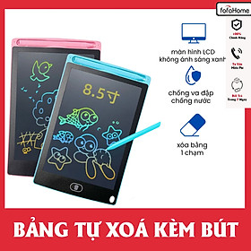 Bảng Viết Bảng Vẽ Điện Tử Thông Minh LCD 8.5 inch Tự Động Xóa Thúc Đẩy Tư Duy Cho Bé Thoả Sức Sáng Tạo Hàng Nhập Khẩu- Giao màu ngẫu nhiên