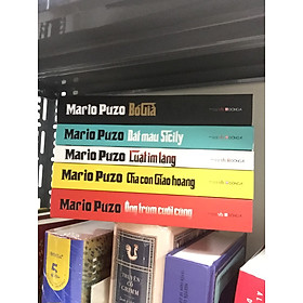 Combo 5 tác phẩm của Mario Puzo (Bố già, Đất máu Sicily, Luật Im lặng, Cha con giáo hoàng, Ông trùm cuối cùng)