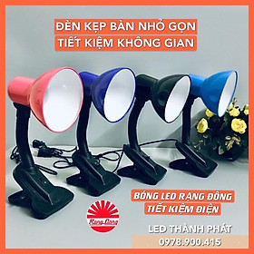 Đèn học KẸP BÀN chống cận nhỏ gọn, phù hợp cho bàn gấp kèm bóng LED 5W tiết kiệm điện năng, bảo vệ thị lực