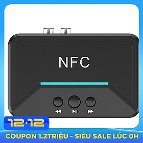 Thiết bị nhận Bluetooth, NFC cho loa và Amply BT200 - Hộp Bluetooth âm thanh không dây BT200 NFC V5.0 - Hàng chính hãng