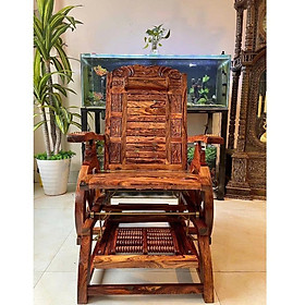Mua Ghế Lười  Ghế Thư Giãn Gỗ Cẩm Lai ghế lười gỗ cẩm kích thước cao 117 cm phủ bì 72 cm khung sườn dầy đều 4 cm