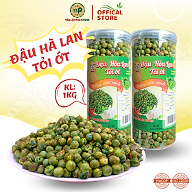 ĐẬU HÀ LAN TỎI ỚT TÂN LỘC PHÁT COMBO 2 HŨ - MỖI HŨ 500G