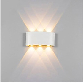 Mua ĐÈN TƯỜNG HẮT 2 ĐẦU 6 MẮT NGOÀI TRỜI  TRONG NHÀ