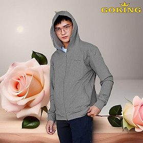 Áo khoác da cá GOKING 6 túi cho nam nữ, form unisex. Chống lanh, giữ ấm, chống nắng, chống tia UV hiệu quả