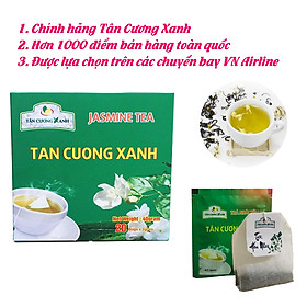 Trà Nhài Túi Lọc Tân Cương Xanh - Trà lài túi lọc thượng hạng, gói nhỏ tiện pha chế