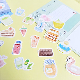 Hộp 46 Miếng Dán Sticker Trang Trí Chủ Đề I Like It