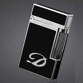 Vỏ Hột Quẹt Bật Lửa Upon Gas Đá D18B Họa Tiết Sơn Mài Khắc Chữ D Đẹp Độc Lạ - Dùng Gas Đá Cao Cấp