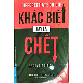 Hình ảnh Sách Khác Biệt Hay Là Chết (Tái Bản)