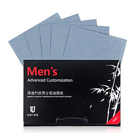 Giấy Thấm Dầu Than Tre Cho Nam Ukiss (100 Miếng)