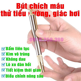 Bút lấy máu thử tiểu đường, giác hơi, Không đau, thuận tiện, an toàn, nhanh