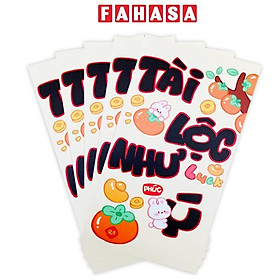 Bộ 5 Bao Lì Xì Tết Bính Ngọ 2026 - Futurebook L189 - Tài Lộc Như Ý