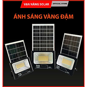 Mua Đèn năng lượng mặt trời 60W  100W  200W ( ánh sáng màu vàng )