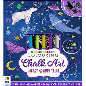 Kaleidoscope Colouring: Chalk Art – Galaxy of Adventure