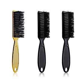3PCS Hair Cleaning Brush with Plastic Handle Barber Neck Duster Unwanted Hair Removal Comb Hair Styling Hairdressing