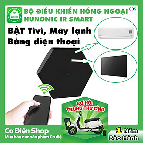 Bộ Điều Khiển Tivi Máy Lạnh Từ Xa Bằng Điện Thoại Hunonic IR Smart - Hàng chính hãng